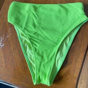 Frankie’s Bikinis High Waisted Bikini Bottom